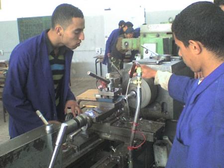 moi and  rachid  tournach machine